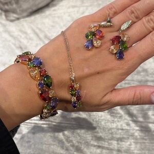 Multicolor Gemstone Jewelry Set